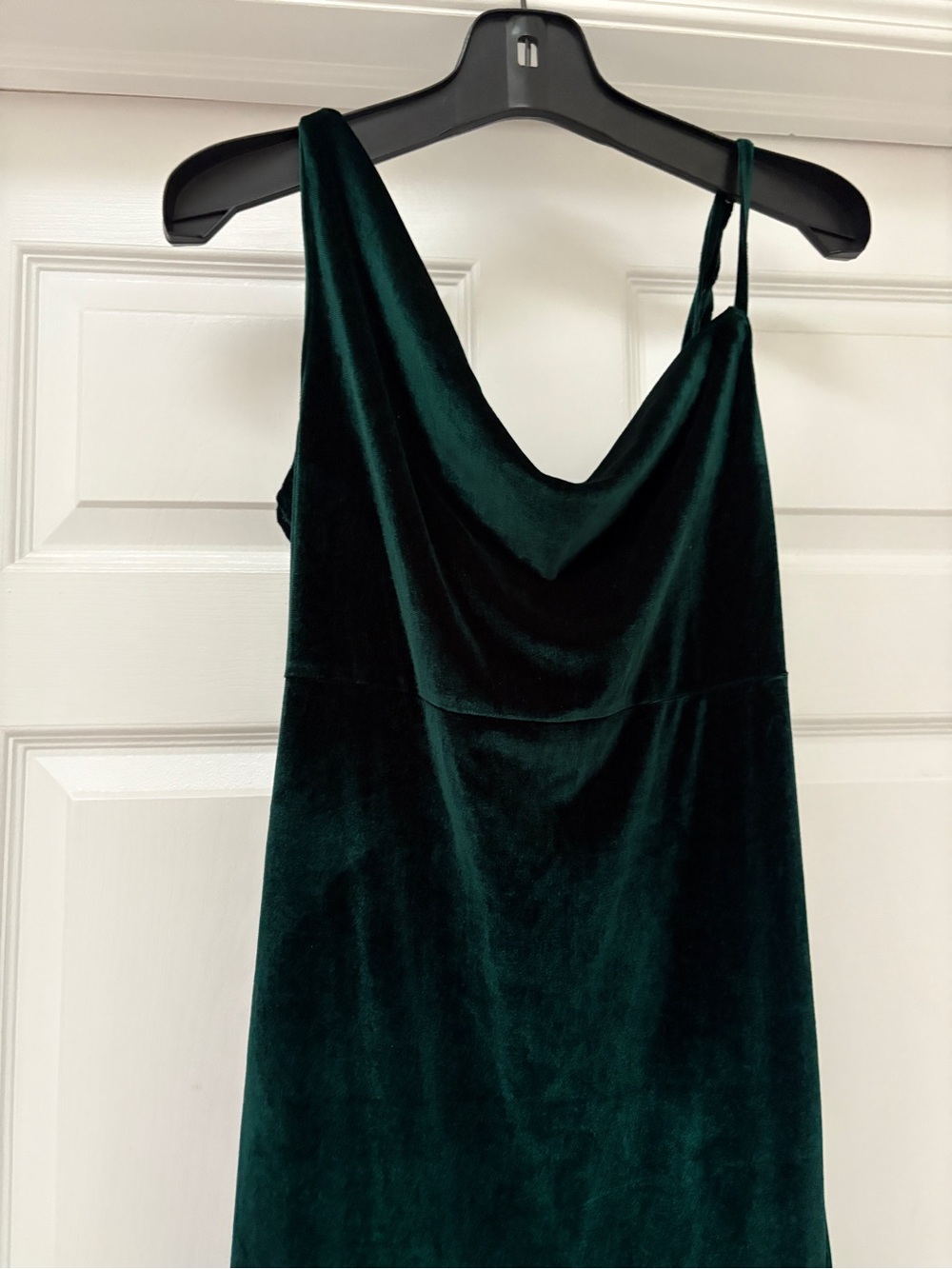 SBetro Emerald Velvet Cowl Neck Maxi Dress ladies medium - Picture 5 of 10